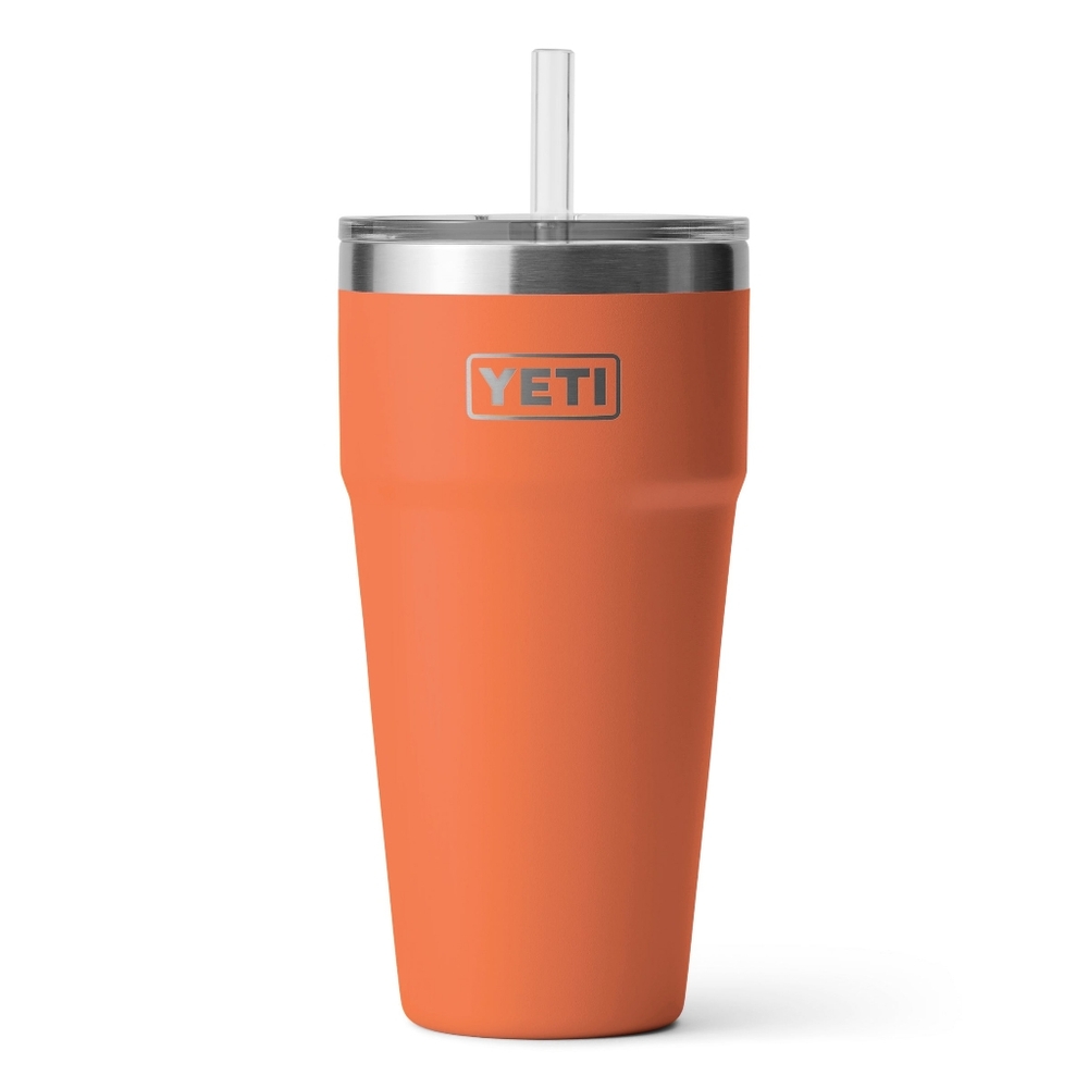 NWT! YETI Rambler 26 oz with Straw Lid - High Desert Clay